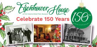 Eisenhower House 150th Anniversary Banner
