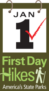 First day hike logo