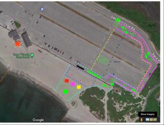 During the event, a small portion of the beachfront will be reserved for the event and the swimming area will be slightly reduced for the event’s swim and paddle races.