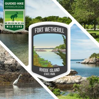 Guided hike graphic for Fort Wetherill