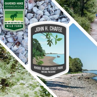 Guided Hike graphic for the John H. Chafee Preserve